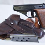 Sold MAUSER HSc PISTOL, RARE EARLY 1940 PRODUCTION TEST EAGLE & SMALL 655 WAFFENAMT, FULL RIG VERY SHARP!
