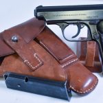 SOLD 1941 EARLY WAR SAUER 38H PISTOL, MILITARY EAGLE/37 PROOFED, HIGH POLISH FINISH, MINT FULL RIG!