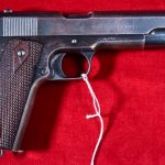SOLD THU SEPT 23, IMPORTANT & RARE COLT MODEL OF 1911 US NAVY SERVICE PISTOL,  VERY EARLY 4 DIGIT SERIAL NUMBER! SHIPPED JUNE, 1912 TO THE BROOKLYN NAVY YARD, 100% ORIGINAL AND CORRECT!
