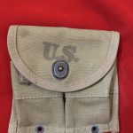 SOLD Original U.S. M1 carbine mag pouch, WWll…Arnold Mfg., 1944