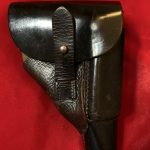 SOLD Original German RARE AND VERY NICE TWO TONE AKAH-DRGM WALTHER PPK HOLSTER