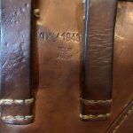 SOLD, ORIGINAL & VERY RARE COLOR, BROWN! 1943 gxy CODE  (Gebr. Klinge, Dresden-Lobtau) P.38 SOFTSHELL HOLSTER, MUST HAVE!