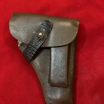 HOLSTERPALOOZA!  Original 1934 Mauser Kriegsmarine Ersatz (pressed paper) Holster,  VERY NICE!