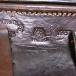 sold, GERMAN WWII ERA 1937 GENSHOW, BERLIN MADE REDDISH BROWN HARDHSELL LUGER HOLSTER., VERY SHARP!