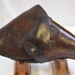 SOLD IMPOSSIBLE TO FIND SOVIET CHEKA / NKVD "COMMANDERS" NAGANT REVOLVER HOLSTER, CORRECT HOLSTER FOR THE CHOPPED NAGANT REVOLVER, IMPOSSIBLE TO FIND!