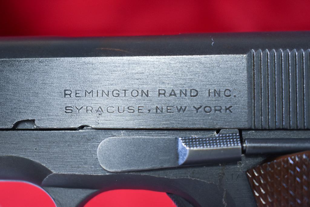 remington rand 1911a1 slide types