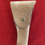 SOLD Original U.S. WW2 Colt 1911A1 holster, Milwaukee Saddlery, 1942 dated
