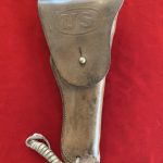 SOLD Original & Rare WWl Colt 1911 holster, Perkins Cambell made, dated 1917