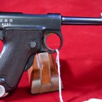 SOLD, EXTREMELY DESIRABLE JAPANESE BABY NAMBU PISTOL, TOKYO ARSENAL PRODUCTION, WITH MATCHING MAGAZINE, VERY SHARP!