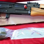 SOLD, NIB & ULTRA RARE BULGARIAN AK47 SEMI-AUTO RIFLE, ARSENAL SA M-7 CLASSIC MILLED RECEIVER BLONDE WOOD STOCK. LIKE POLYTECH LEGEND, ONLY RARER & WAY BETTER!