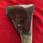 SOLD 1941 Dated Luftwaffe Femaru M37, Tropical Canvas & Leather Holster