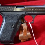 SOLD  EARLY 1981 HECKLER & KOCH P7 "SQUEEZE COCKER" PISTOL, WITH SPARE MAG, CULT FAVORITE!