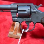 SOLD  US WWII COLT COMMANDO .38 SPECIAL REVOLVER, 4 INCH MODEL, 1943 PRODUCTION, MINT SHARP!