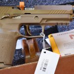 SOLD, ACTUAL GENUINE US ARMY ISSUED SIG M17 SERVICE PISTOL, LOW NUMBER, ORIGINAL INITIAL TRIALS DEPLOYMENT PISTOL USED IN IRAQ, AFGHANISTAN AND OTHER SHIT HOLES! THE REAL DEAL!