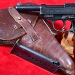 SOLD, VERY SCARCE 2nd CONTRACT DELIVERY SWEDISH M/39 PISTOL, WALTHER HEERES PISTOLE P.38 VARIANT, FULL SWEDISH RIG, MINT CRISP!