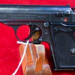 SOLD VERY SCARCE WALTHER PPK PISTOL, NAZI POLICE “EAGLE/C” MARKED, LATE 1942 PRODUCTION, MINT CRISP!