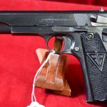 SOLD, EARLY NAZI OCCUPATION 1941 ViZ 35 RADOM PISTOL, “D” BLOCK SLOTTED, ALL MATCHING, VERY SHARP!