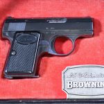 Sold - 1960 BROWNING BABY PISTOL, .25ACP, LIKE NEW IN DISPLAY BOX
