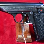 SOLD SCARCE 1938 WALTHER PP PISTOL, MARKED “RJ” FOR NAZI REICH JUSTICE MINISTRY, MINT SHARP!
