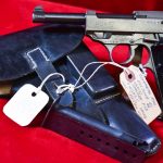 SOLD, EXCEPTIONAL & STUNNING, VERY RARE MAUSER MADE P.38 PISTOL WITH FN AC44 SLIDE, DUAL TONE, MINT CRISP FULL RIG!
