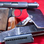 SOLD NAZI ISSUE ASTRA 300 PISTOL, WAFFENAMTED .380, FULL RIG! MARCH,1943 DELIVERY, MINT SHARP!