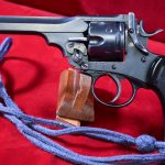 SOLD VERY CHOICE,  BRITISH WWI 1918 DATED MARK VI SERVICE REVOLVER, ORIGINAL .455 WEBLEY CALIBER, BRITISH ROYAL NAVY BROAD ARROW MARKED, VERY CRISP TOO!