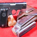 SOLD, EXCEPTIONAL & SCARCE FRENCH/NAZI UNIQUE 17 PISTOL, COMPLETE FULL RIG, MINT CRISP!