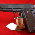 SOLD EXCEPTIONAL US WWII COLT 1911A1 US ARMY SERVICE PISTOL, APRIL,1944 PRODUCTION, 100% CORRECT, MINT CRISP!