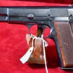 SOLD  EXTREMELY RARE NON IMPORT 1946 DANISH CONTRACT FN HIGH POWER PISTOL, MATCHING AND VERY SHARP!