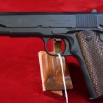 SOLD EXCEPTIONAL US WWII ITHACA 1911A1 US ARMY SERVICE PISTOL, JAN 1944, SHIPPED TO SAN ANTONIO,TX FOR US ARMY AIR CORPS ISSUE, MINT CRISP!