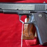 Sold IMPORTANT & UNICORN RARE, JSB CARTOUCHED COLT 1911A1 US ARMY SERVICE PISTOL, SHIPPED 8/6/1945, 100% FACTORY ORIGINAL & CORRECT, VERY SHARP! CONSIGNMENT SALE!