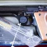 SOLD ABSOLUTELY BRAND NEW IN THE BOX, EARLY 1980 BERETTA MODEL 92S PISTOL, JUST A STUNNING PIECE OF ITALIAN ART!