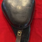 WED DEC 8, EARLY JAPANESE NAMBU PISTOL HOLSTER, NO FIRING PIN POUCH