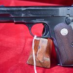 SOLD MAJOR FIND! IMPORTANT US WWII COLT M1908 GENERAL OFFICERS PISTOL ATTRIBUTED TO IMPORTANT & FAMOUS US ARMY MAJOR GENERAL JOHN P LUCAS, WITH DOCUMENTATION AND COLT LETTER!