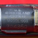 SOLD  VERY ELUSIVE US WWI ROCK ISLAND M1903 SPRINGFIELD RIFLE, SEPT,1918 PRODUCTION, ORIGINAL & STRAIGHT UP WWI DOUGHBOY ISSUE!