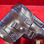 SOLD ORIGINAL & RARE WWII GERMAN WALTHER PPK LUFTWAFFE DROPPING HOLSTER TYPE 2, hck41 CODED AND LUFTAMTED!