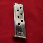 FRI JAN 7, ORIGINAL WARTIME WALTHER PPK MAGAZINE…NICKEL PLATED