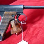 SOLD, JAPANESE WWII TYPE 14 NAMBU PISTOL, 18.1 DATE (JAN, 1943) ALL MATCHING OUTSTANDING EXAMPLE!