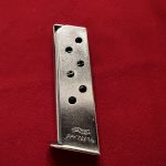FRI JAN 7, ORIGINAL WARTIME WALTHER PPK MAGAZINE, NICKEL PLATED