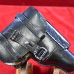 SOLD WED JAN 19, VERY RARE cdc43 LUFTWAFFE DROPPING HOLSTER FOR THE MAUSER HSc PISTOL, VERY SHARP!