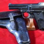 SOLD, STEYR-PIEPER MODEL 1908/34 AUSTRO-NAZI POLICE PISTOL, MINT SHARP & WITH RARE HOLSTER TOO!