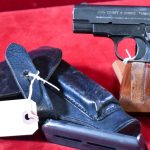 SOLD EXCEPTIONAL & SCARCE FRENCH/NAZI UNIQUE 17 PISTOL, COMPLETE FULL RIG, MINT CRISP!