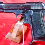 SOLD ULTRA RARE, EARLY & IMPORTANT, 3rd TYPE MOD 1915-1919-Mo1934 7.65 BERETTA PISTOL, ITALIAN AIR FORCE MARKED, THIS IS THE FINAL PRE-PRODUCTION VARIANT OF THE MODEL 1934/35 SERIES BERETTA!