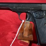 SOLD, ULTRA RARE 1940 NAZI OCCUPATION WaA613 ACCEPTED DUTCH PREWAR CONTRACT FN 1922 PISTOL, RARE .380 CALIBER, TYPE B VARIANT, MINT CRISP!