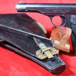 SOLD DUTCH PISTOOL M25 No.2 ( FN MODEL 1922 ), MATCHNG MAG & WITH SCARCE HOLSTER & ROD TOO! VERY SHARP!
