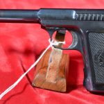 SOLD EXTREMELY RARE (3 KNOWN) LONG BARREL 1907 SAVAGE PISTOL, PORTUGUESE MILITARY TRIALS PISTOL, FROM THE BROWER COLLECTION