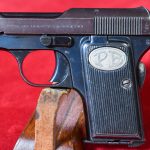 SOLD SELDOM SEEN BERETTA MODEL 1920 6.35mm (.25AUTO) VEST POCKET SIZE PISTOL, VERY SHARP!