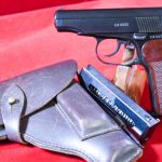 SOLD, NON-IMPORT MARKED, VERY RARE 1966 SOVIET MAKAROV PISTOL, 2 FACTORY ORIGINAL MATCHING MAGS! FULL RIG! MINT CRISP! RUSSIAN ENEMY PISTOL!