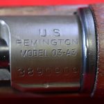 SOLD MINT NEW US WW2 REMINGTON 1903A3 RIFLE, JUNE, 1943, NON REWORK, MINT ORIGINAL CONDITION, STUNNING!