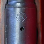 SOLD  JAPANESE WWII TYPE 99 RIFLE, VERY SCARCE TOYO KOGYO FINAL 35th SERIES, FINAL LAST DITCH SERIES, MINT, MATCHING WITH MUM! NAVAL UNIT MARKING TOO!